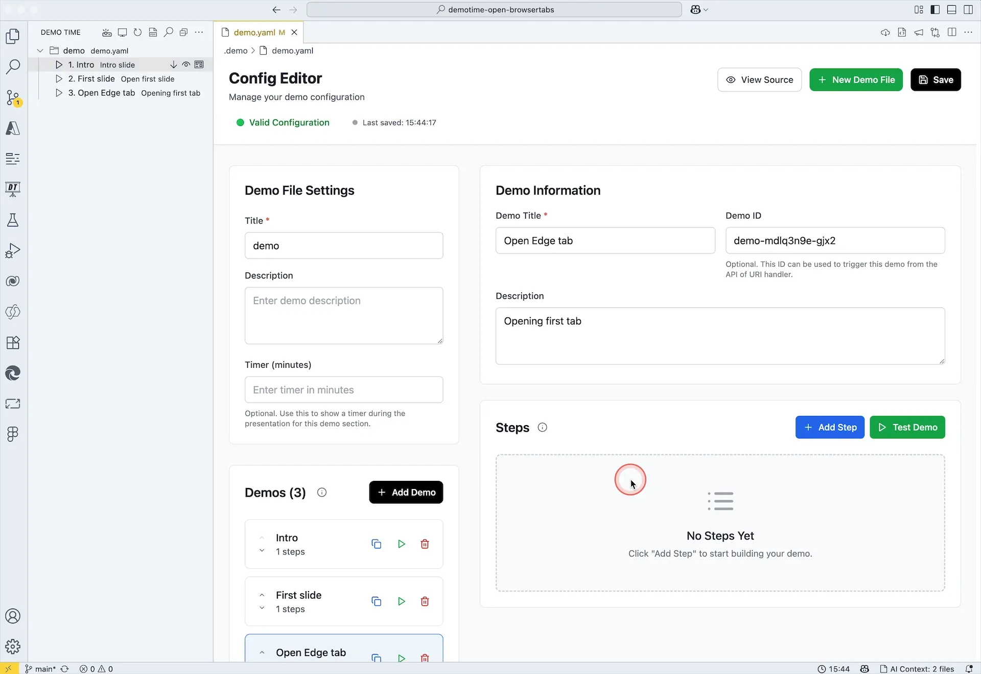 Step 4 - Execute Applescript