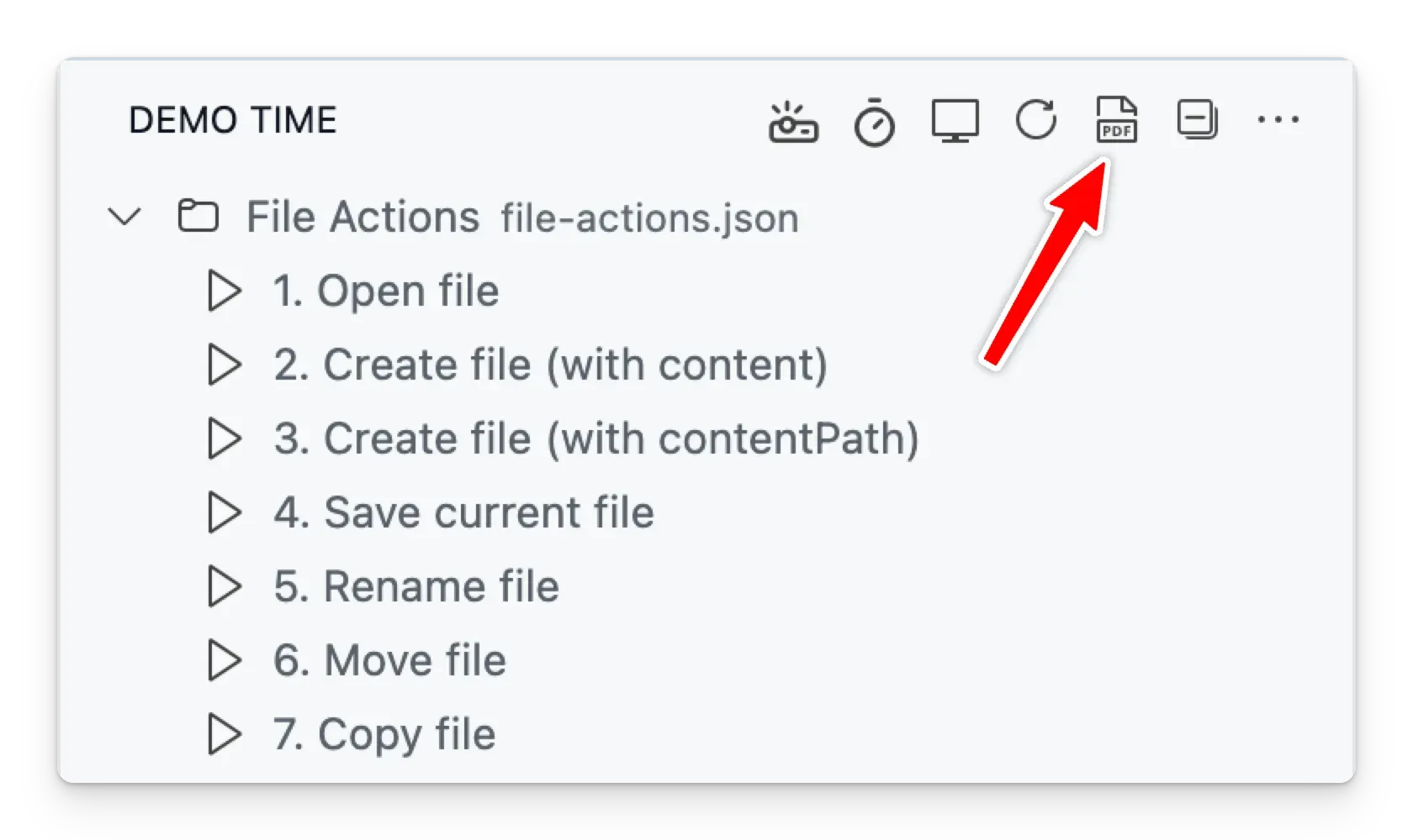 Export slides to PDF