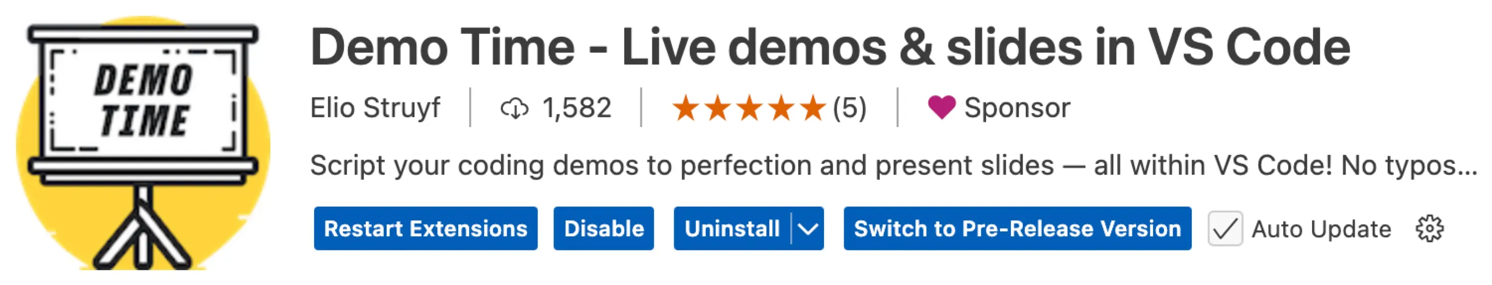 Install pre-release version
